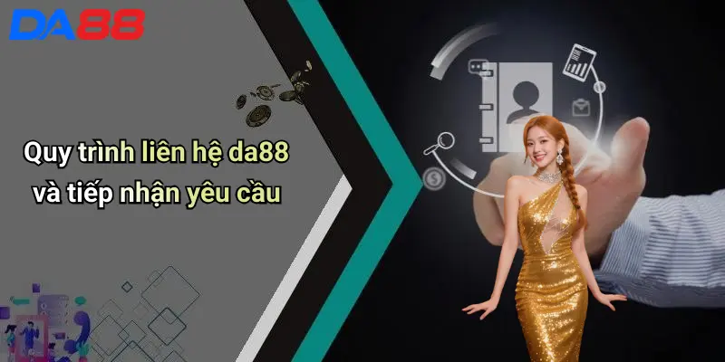Quy trình liên hệ da88 và tiếp nhận yêu cầu